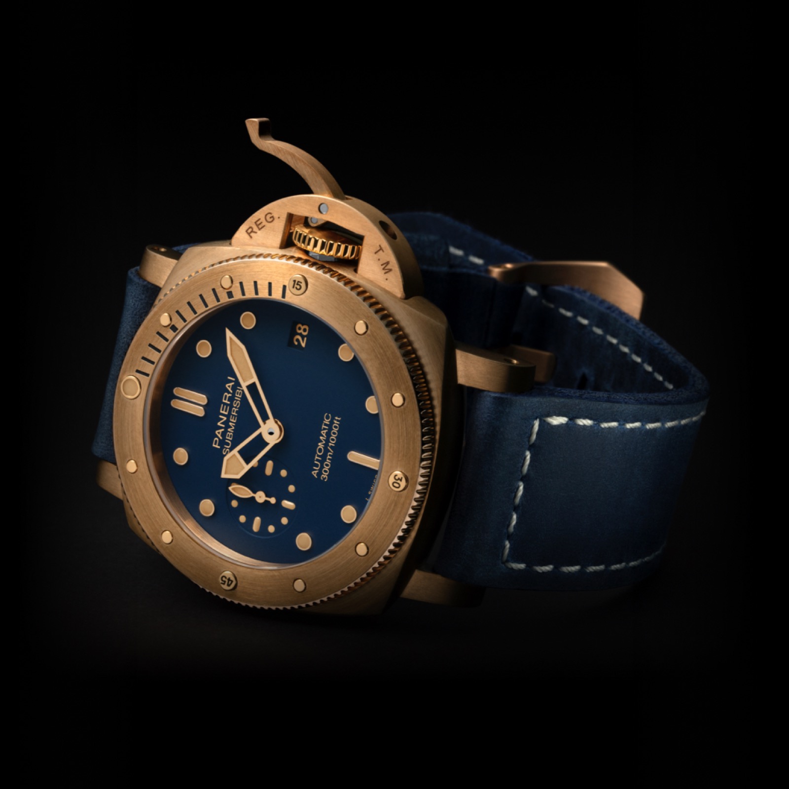 anerai Submersible Bronzo Blu Abisso