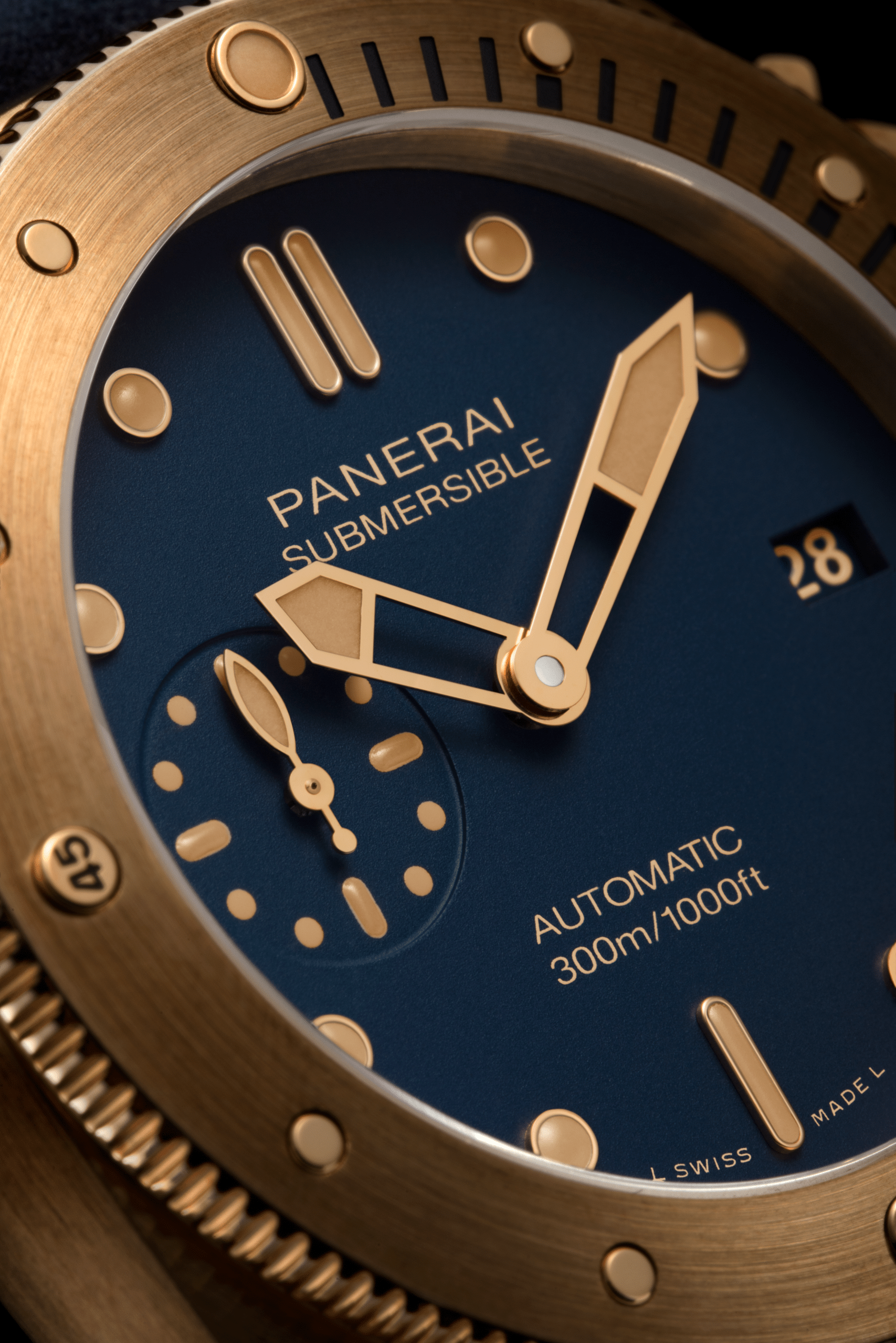 anerai Submersible Bronzo Blu Abisso