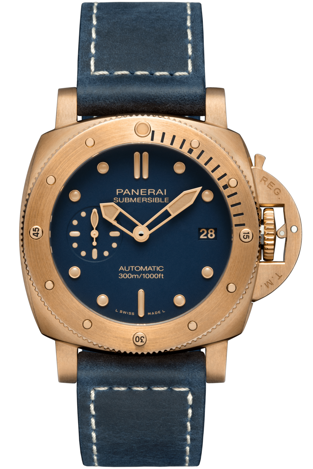 anerai Submersible Bronzo Blu Abisso