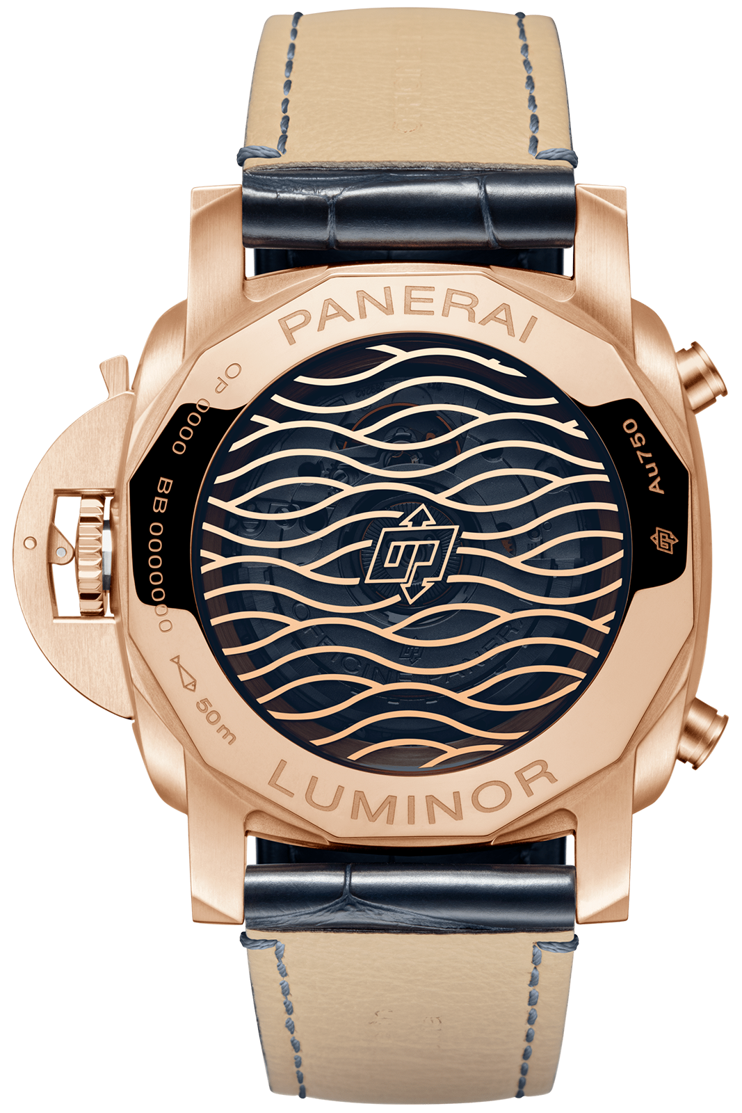 Panerai Luminor Chrono Goldtech Blu Notte