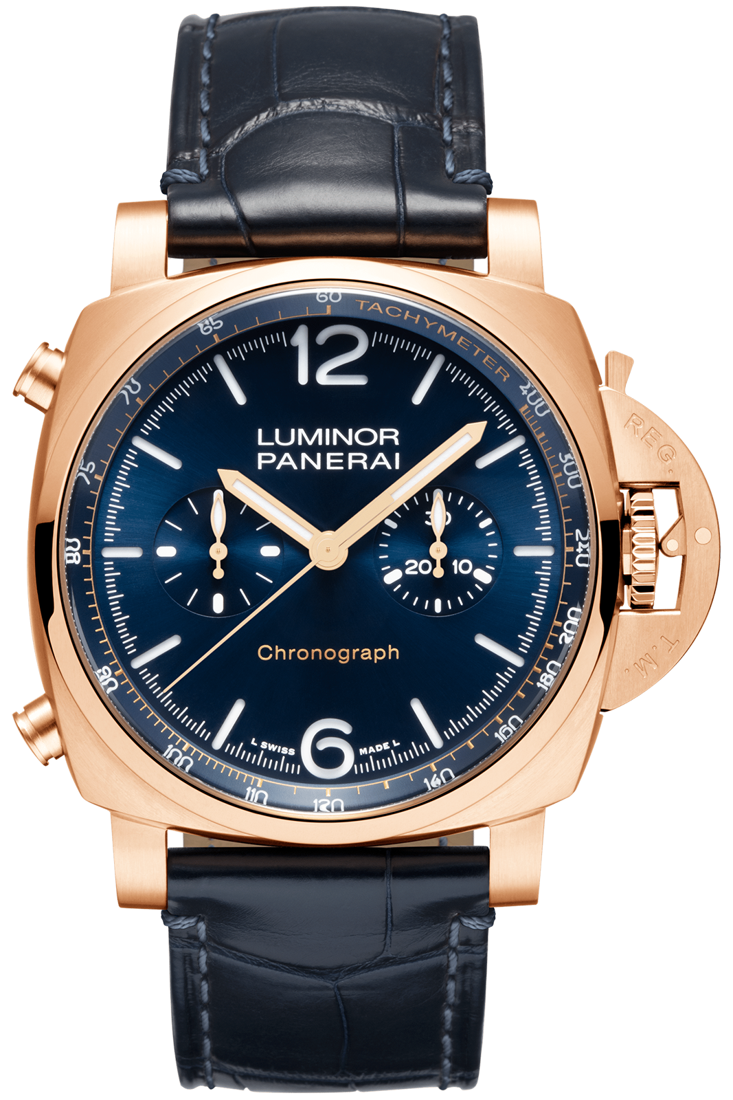 Panerai Luminor Chrono Goldtech Blu Notte