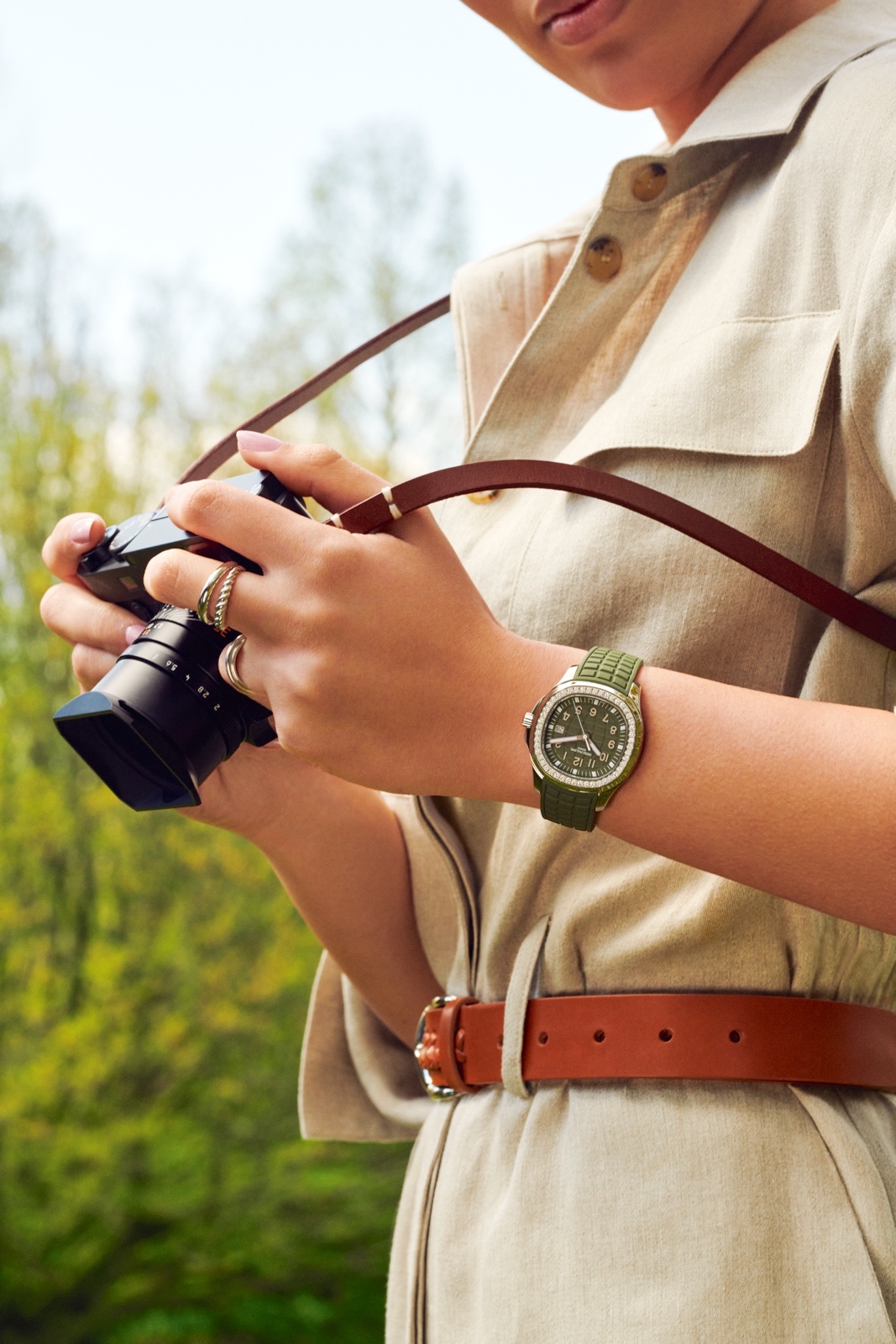 Patek Philippe Aquanaut Luce 5267:200A-011 lifestyle