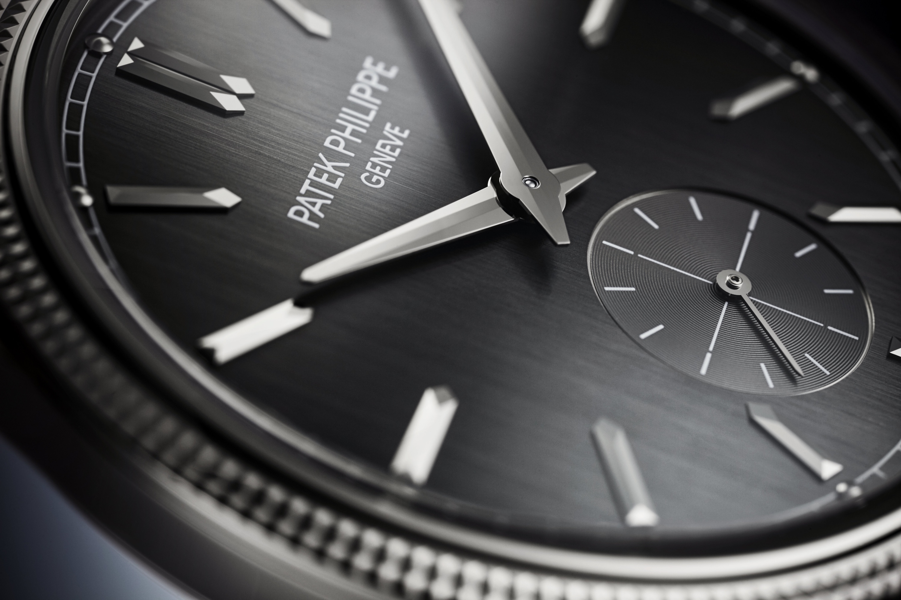 Patek Philippe Calatrava "Clous de Paris" 6119G - detalle esfera