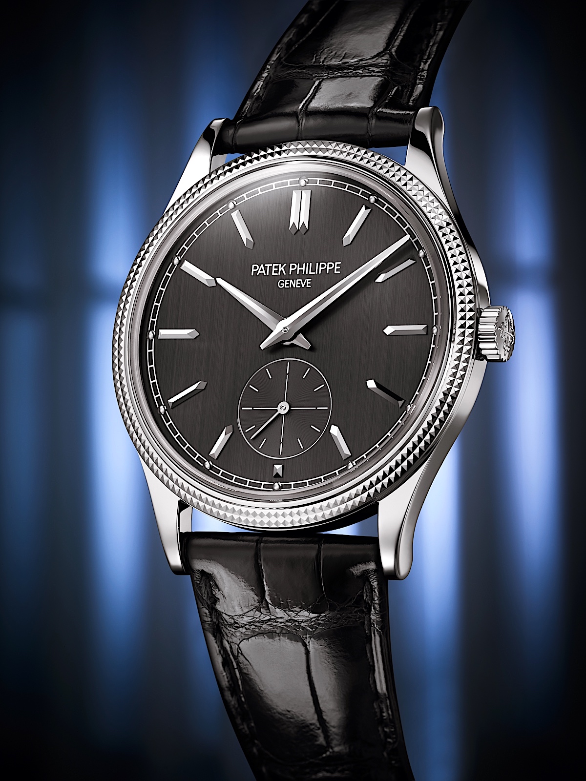 Patek Philippe Calatrava "Clous de Paris" 6119G - vertical