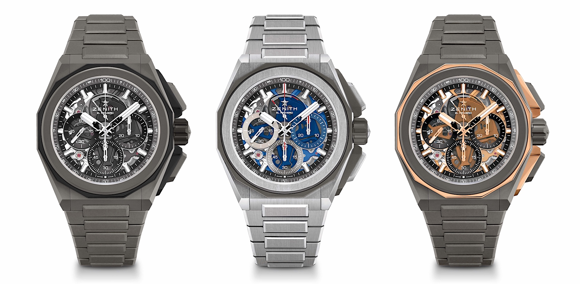 Zenith Defy Extreme - trio