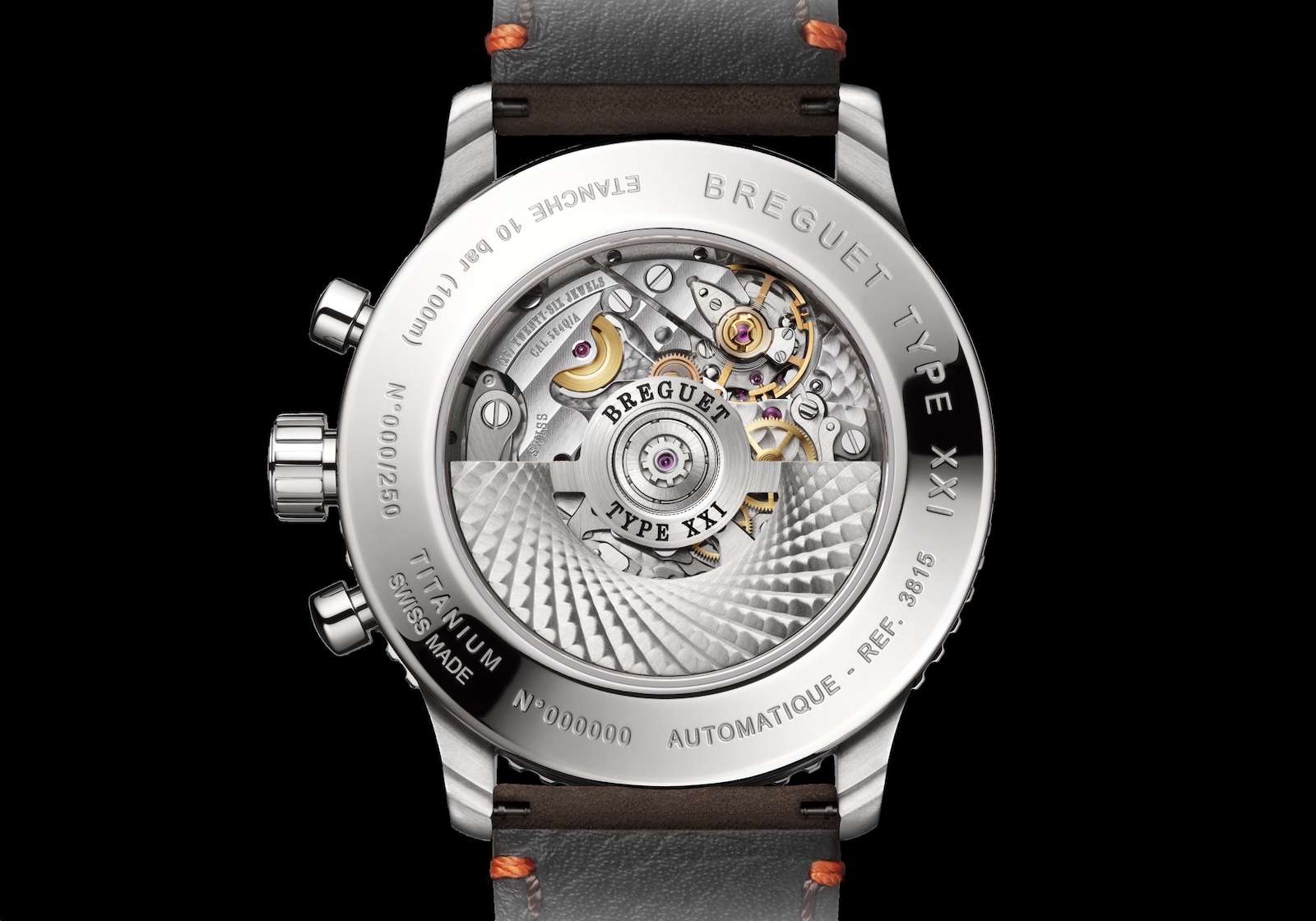 Breguet Type XXI 3815 - caseback