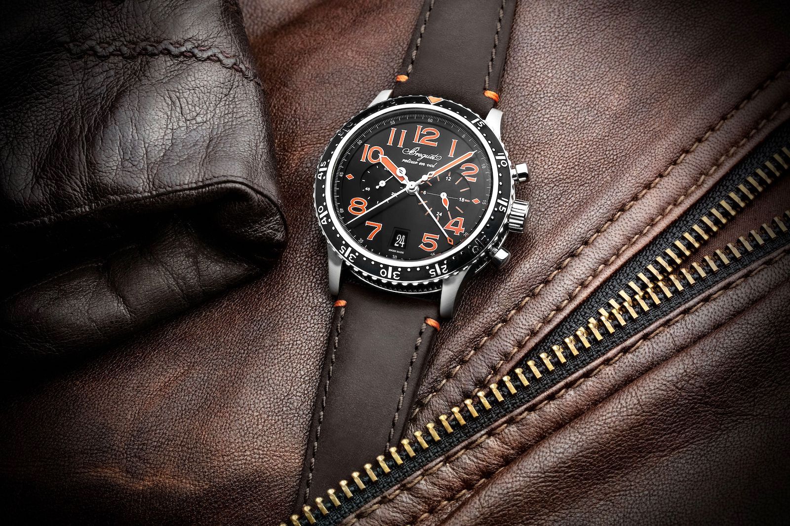Breguet Type XXI 3815 - orange lifestyle