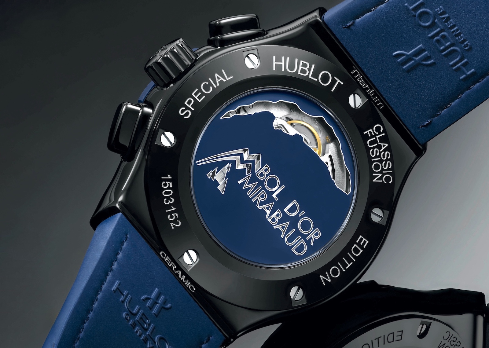 Hublot Classic Fusion Chronograph Bol d’Or Mirabaud - caseback