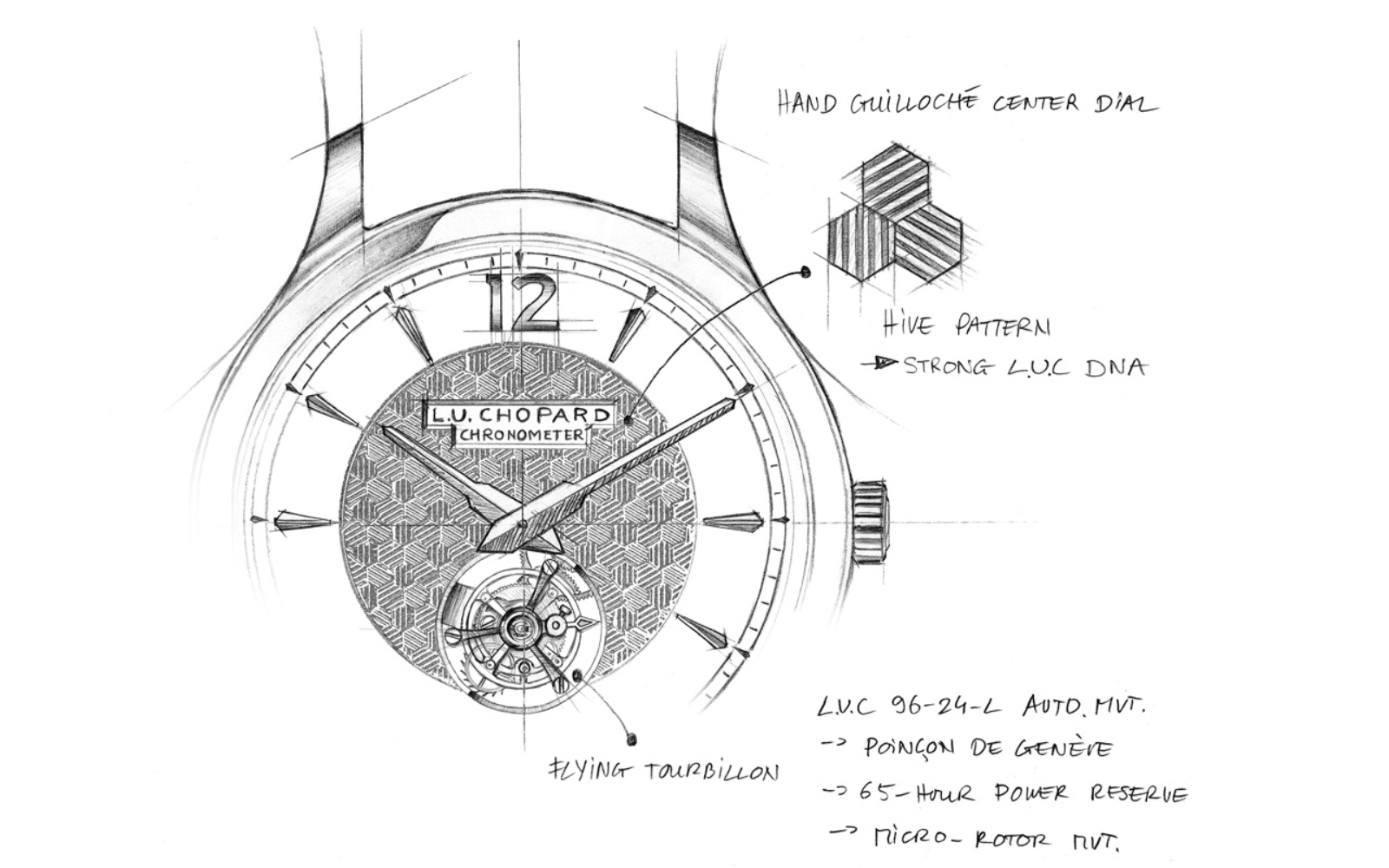 Chopard L.U.C Flying T Twin Art in Time