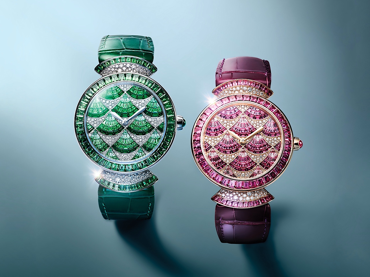 Bvlgari en los Geneva Watch Days 2021 - Divina Mosaica duo