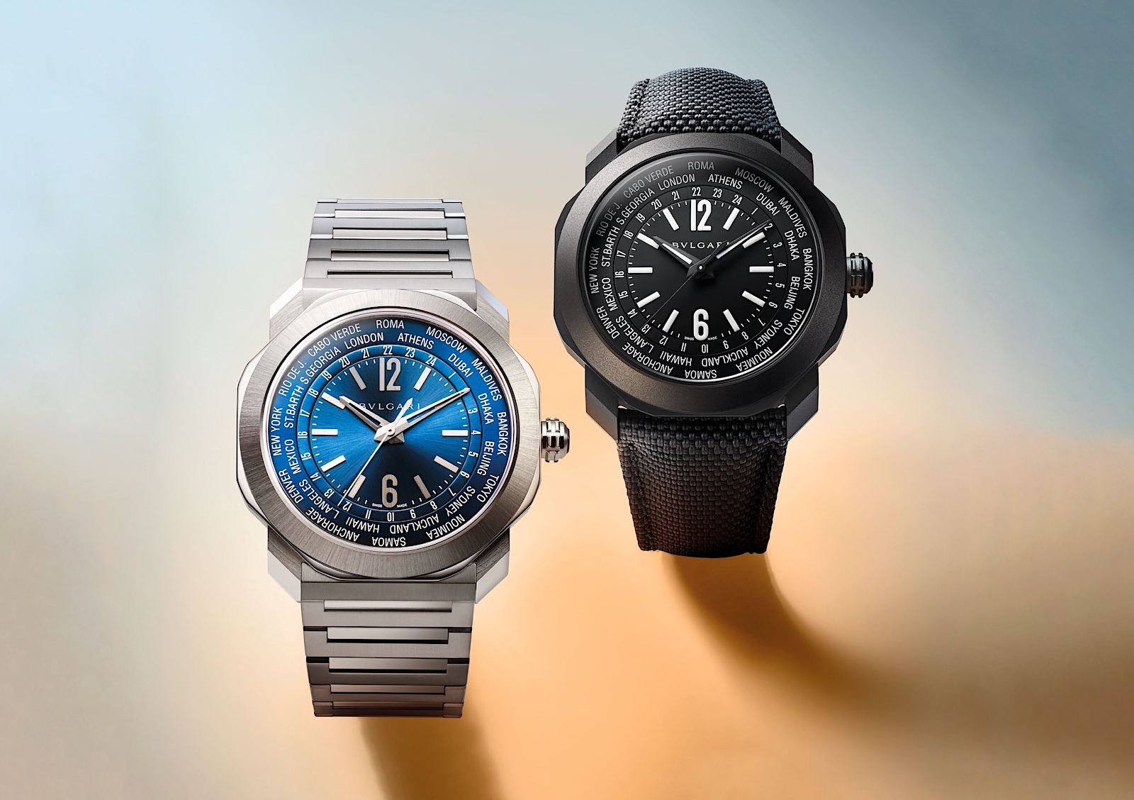 Bvlgari en los Geneva Watch Days 2021 - Octo Roma Worldtimer
