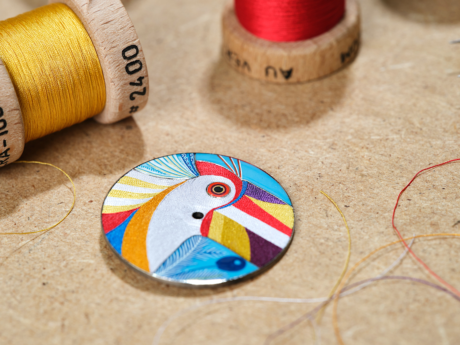 Hermes Arceau Toucan de Paradis - detalle h2