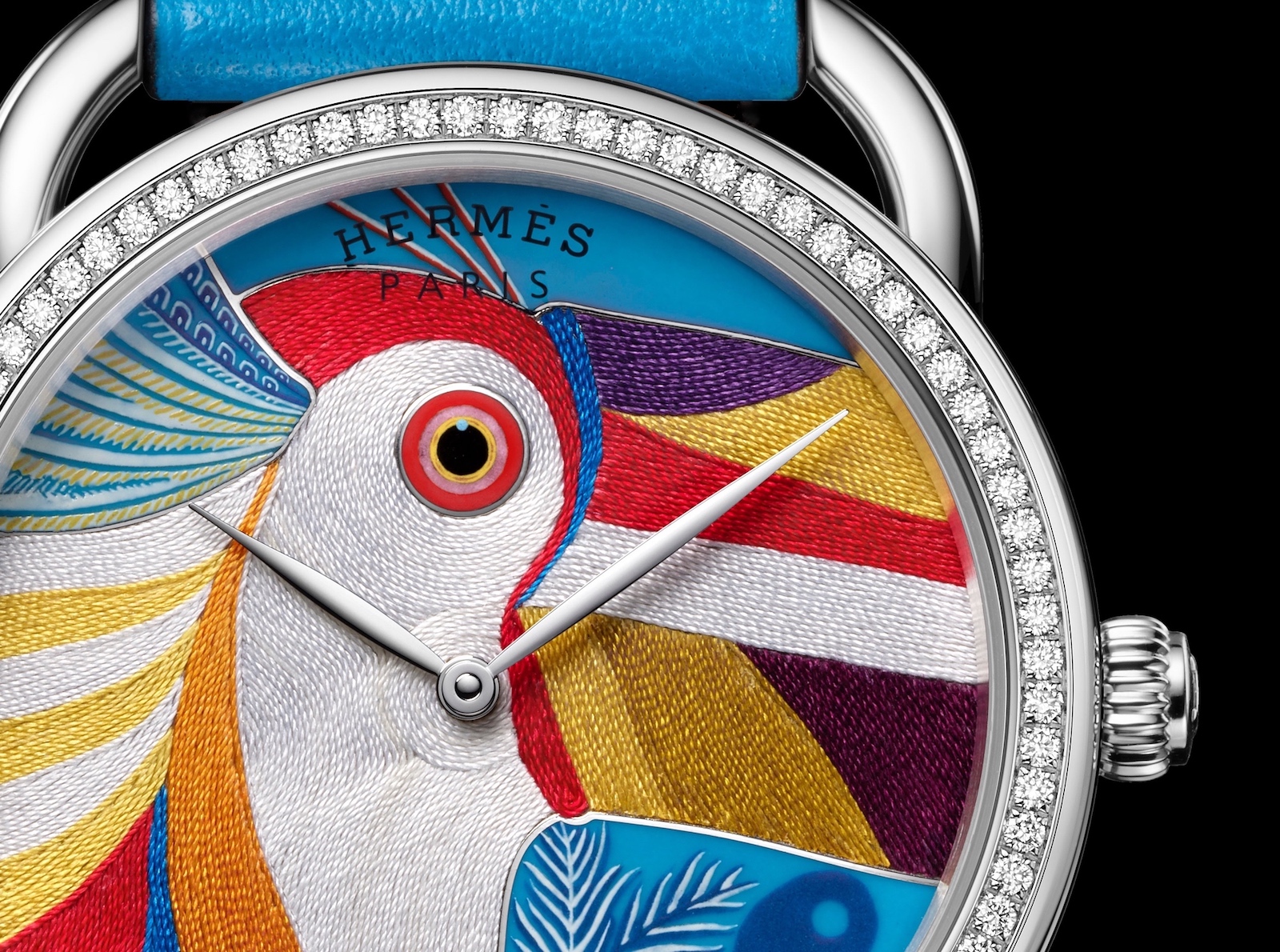 Hermes Arceau Toucan de Paradis - dial copia