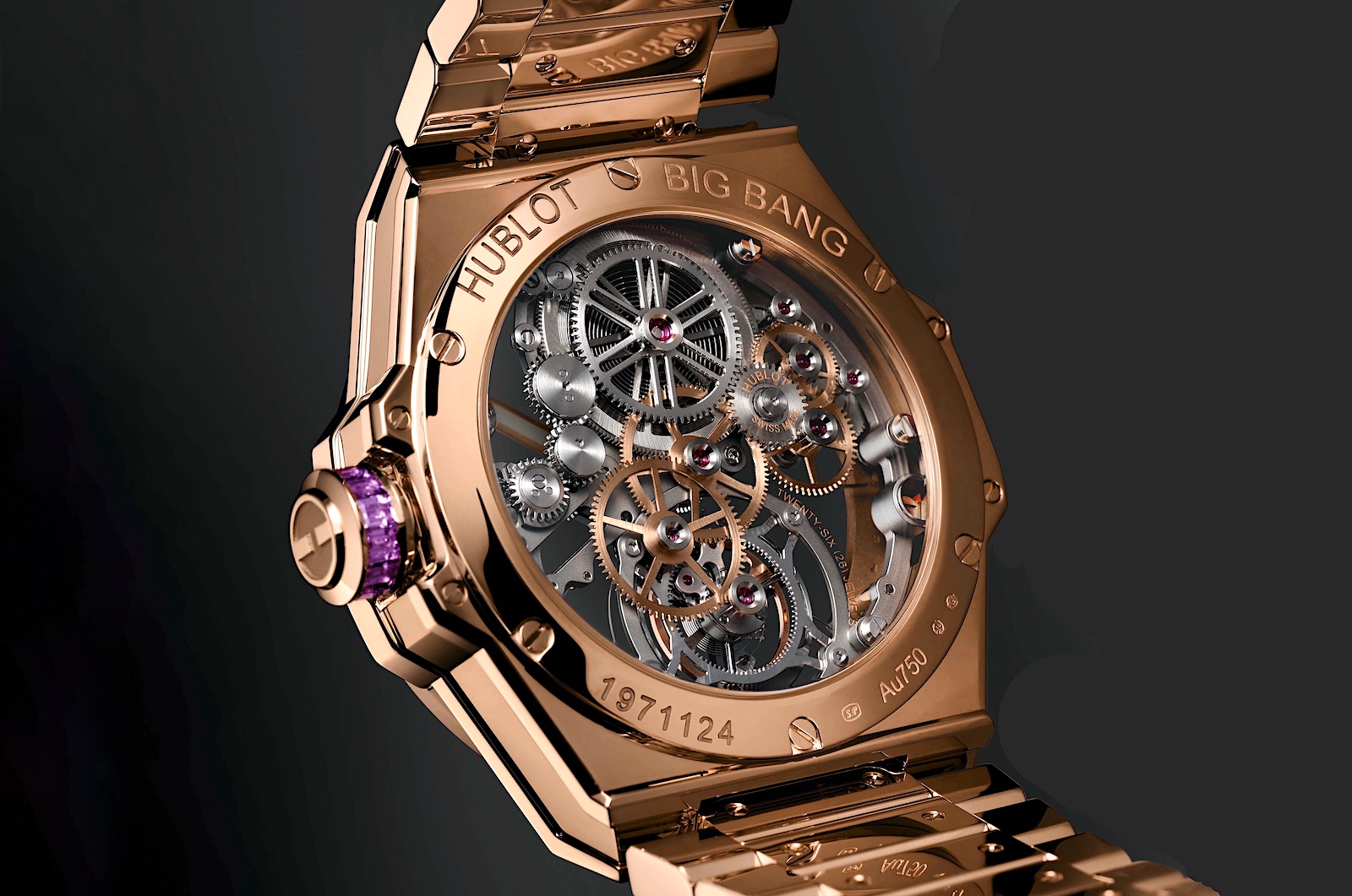 Big Bang Integral Tourbillon HighJewellery KingGold Rainbow