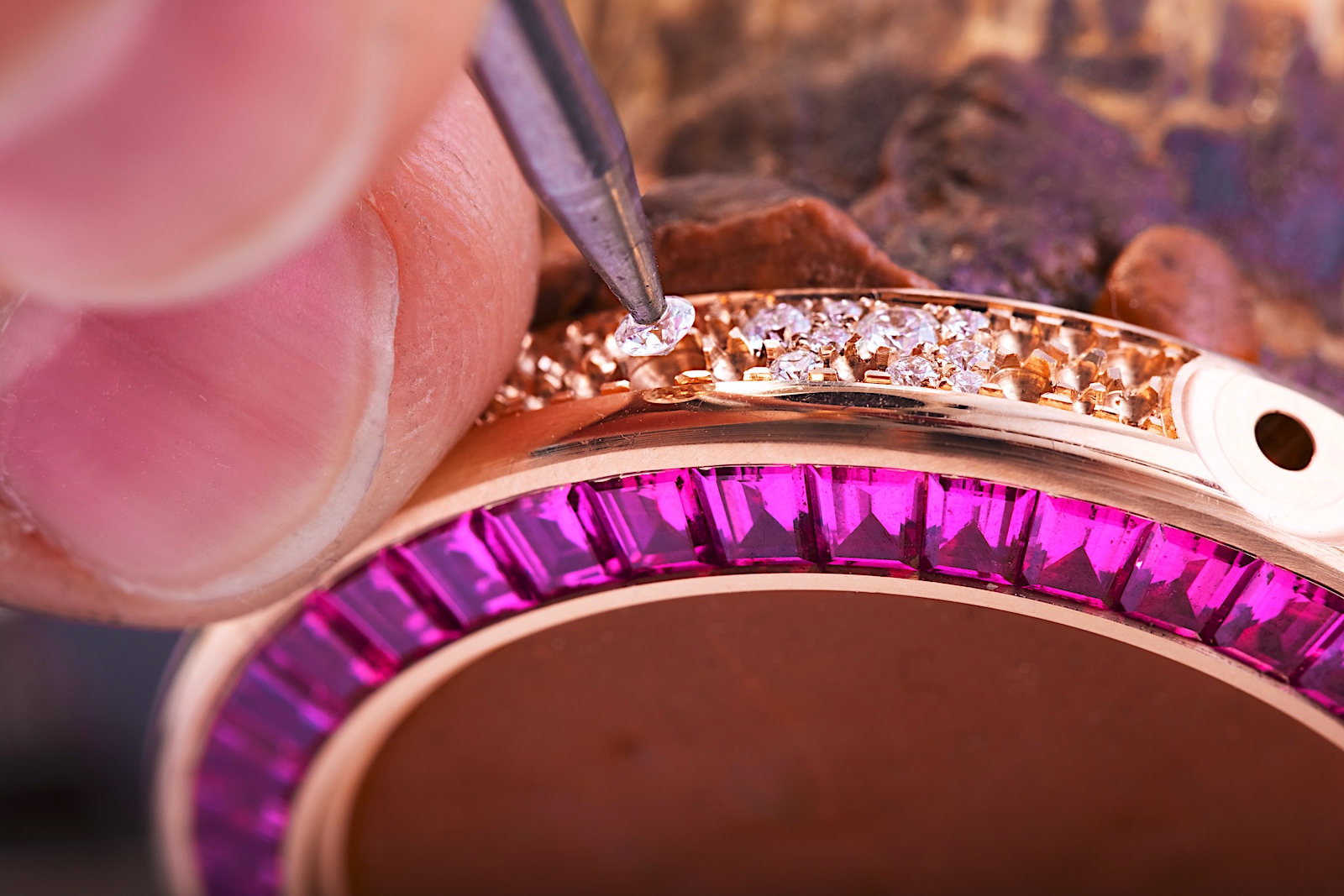 Bvlgari en los Geneva Watch Days 2021 - Divina Mosaica detalle