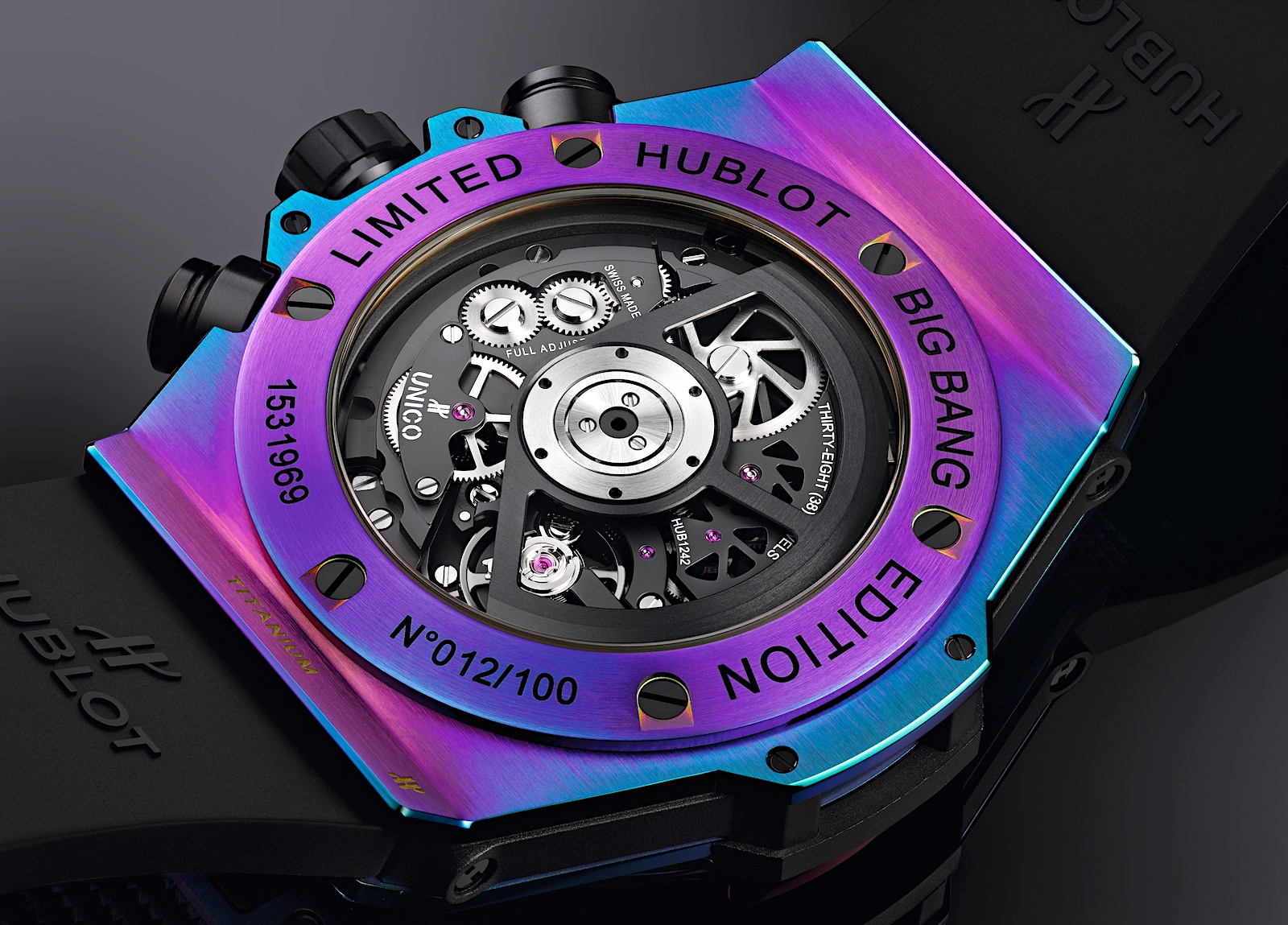 Hublot Big Bang DJ Snake - caseback