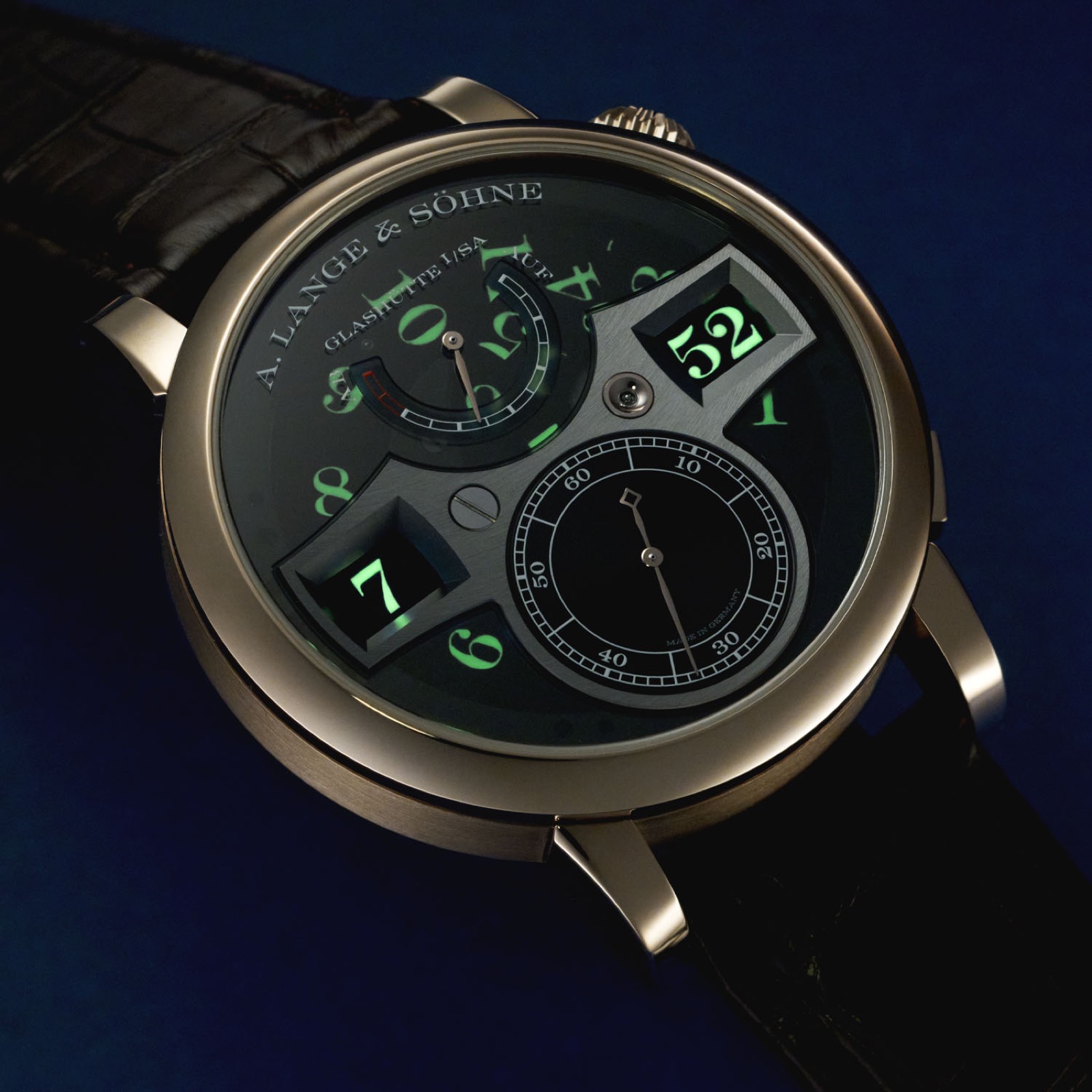 A. Lange & Söhne Zeitwerk Honey Gold "Lumen"