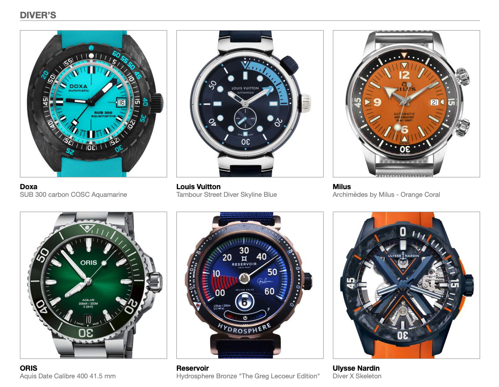 GPHG-2021-Nominations-Divers