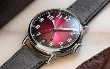H. Moser & Cie. Heritage Dual Time “Burgundy”