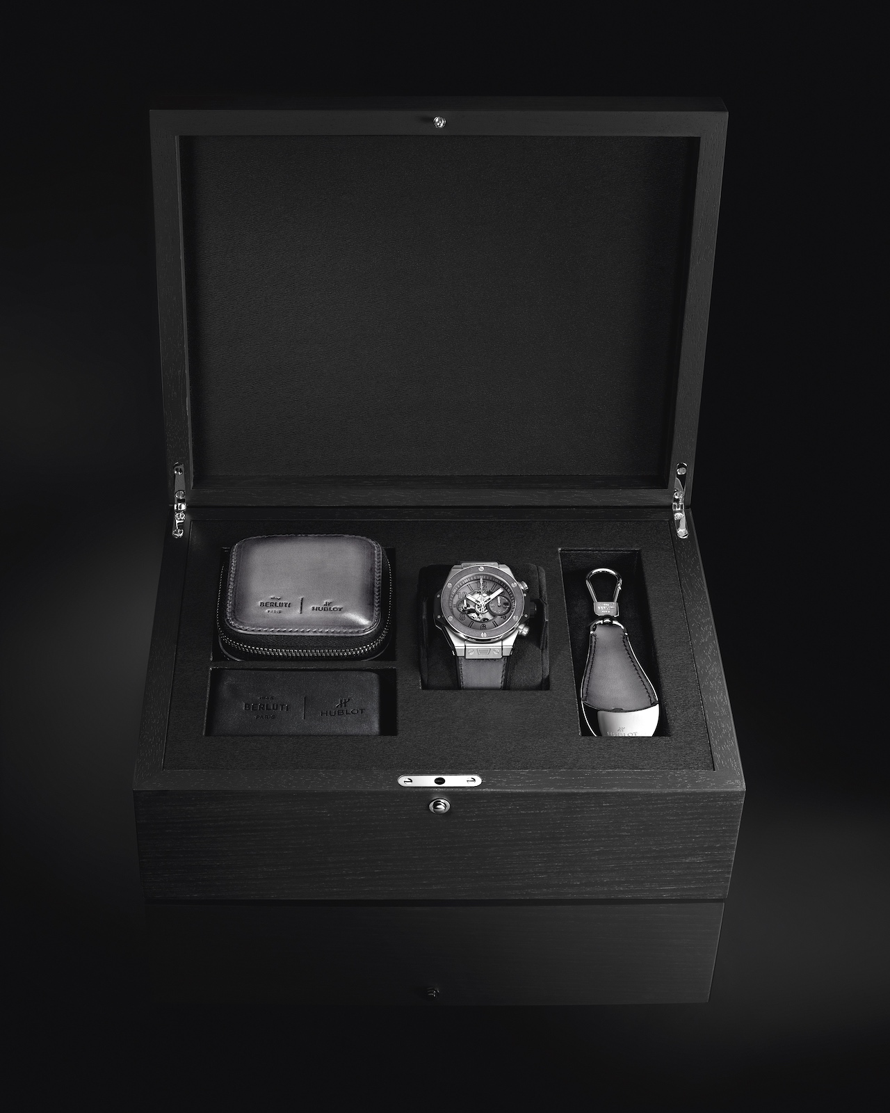 Hublot Big Bang Unico Berluti Aluminio - box