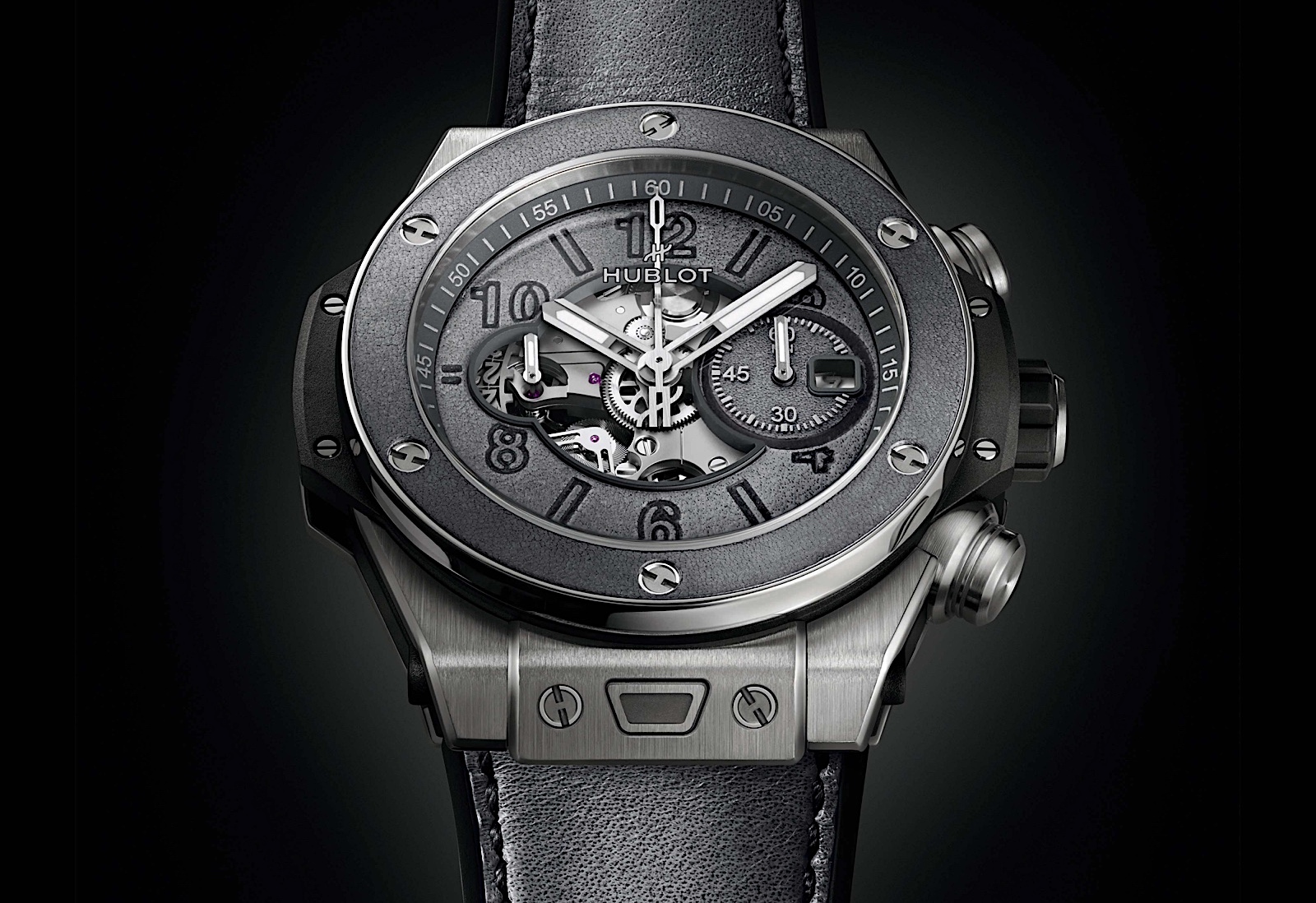 Hublot Big Bang Unico Berluti Aluminio - front