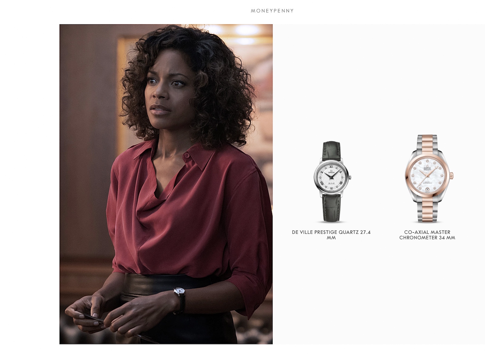 Omega con James Bond en Sin tiempo para morir - Moneypenny