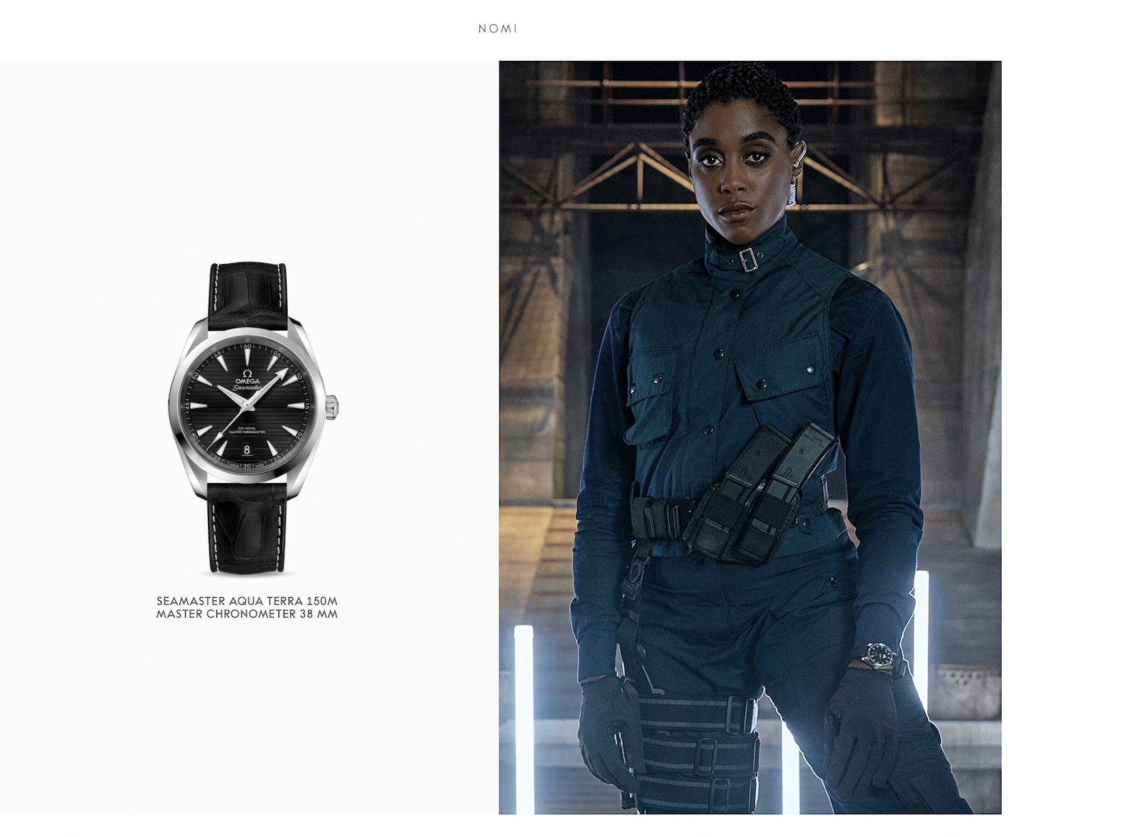 Omega con James Bond en Sin tiempo para morir - Nomi
