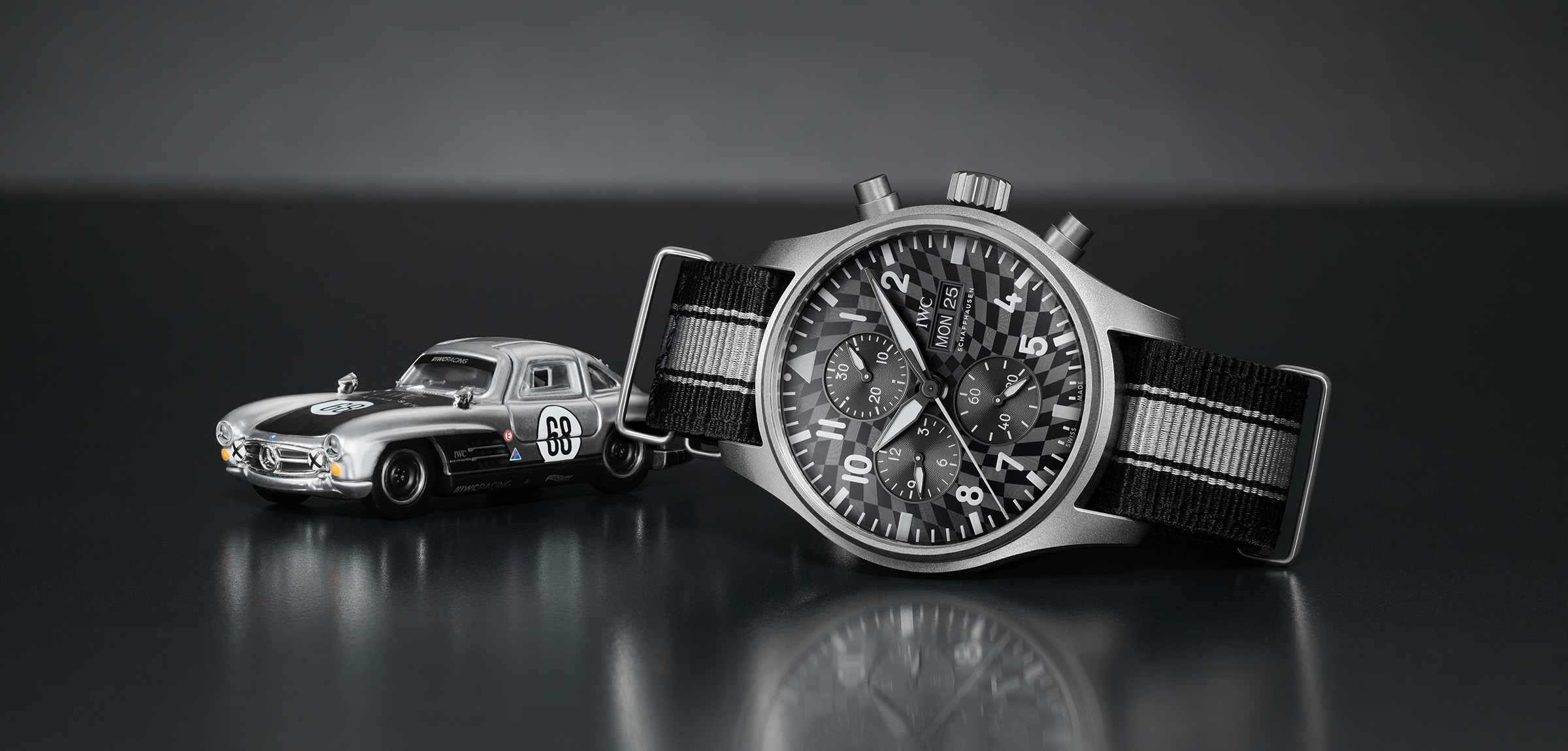 Reloj de Aviador Cronógrafo Edición «IWC x Hot Wheels™ Racing Works»