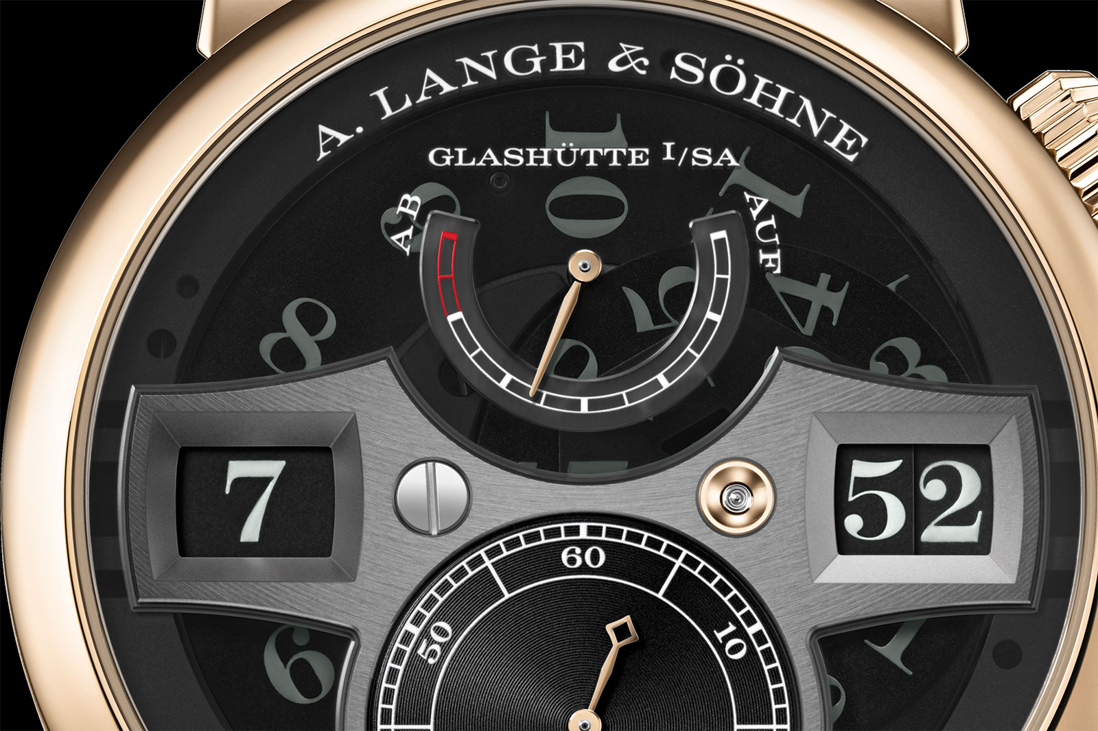 A. Lange & Söhne Zeitwerk Honey Gold "Lumen"