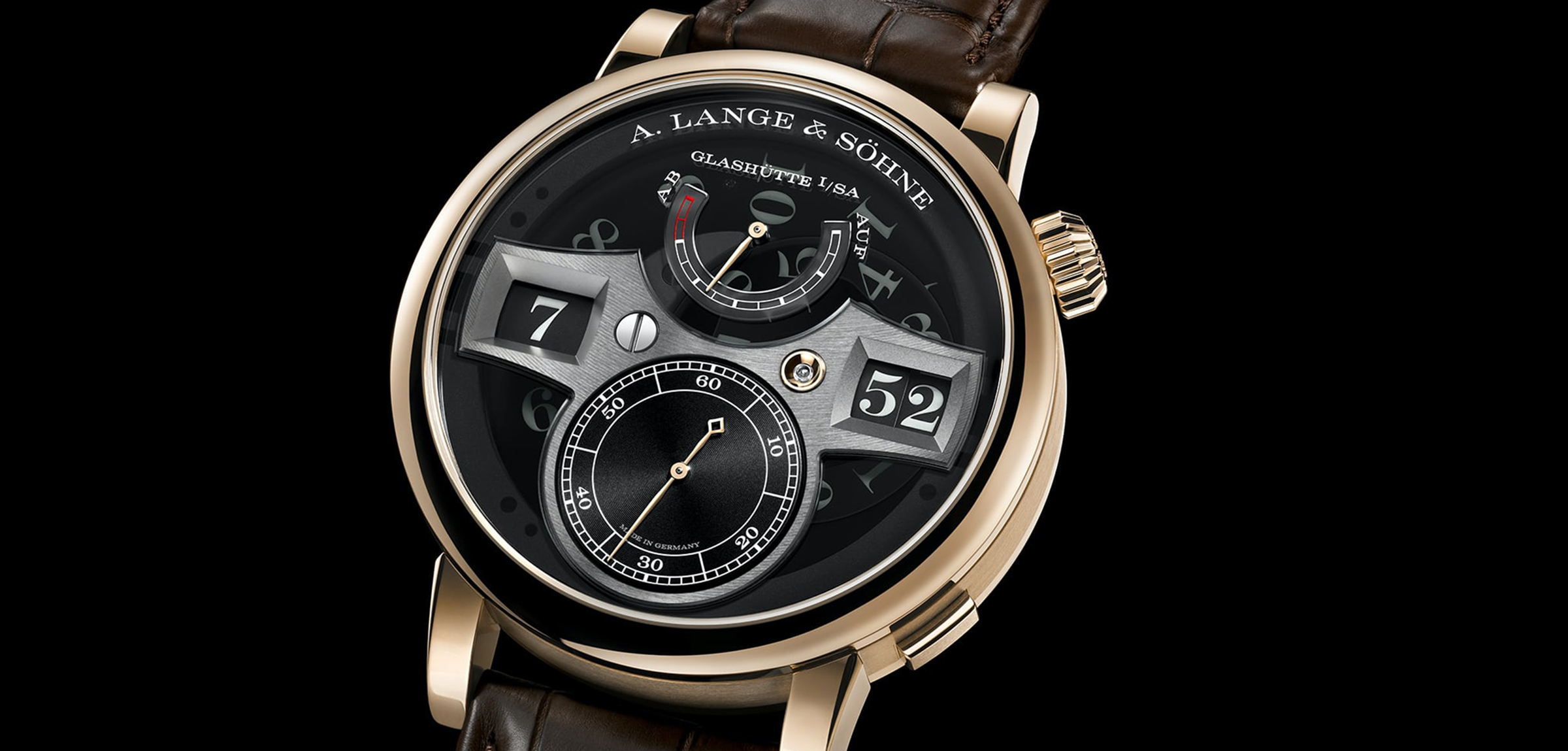 A. Lange & Söhne Zeitwerk Honey Gold "Lumen"
