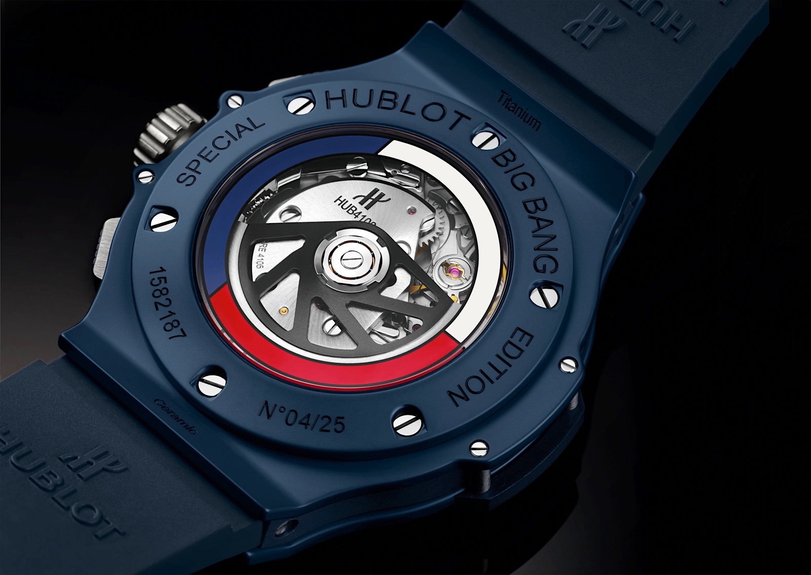 Hublot Big Bang Camo Texas - caseback
