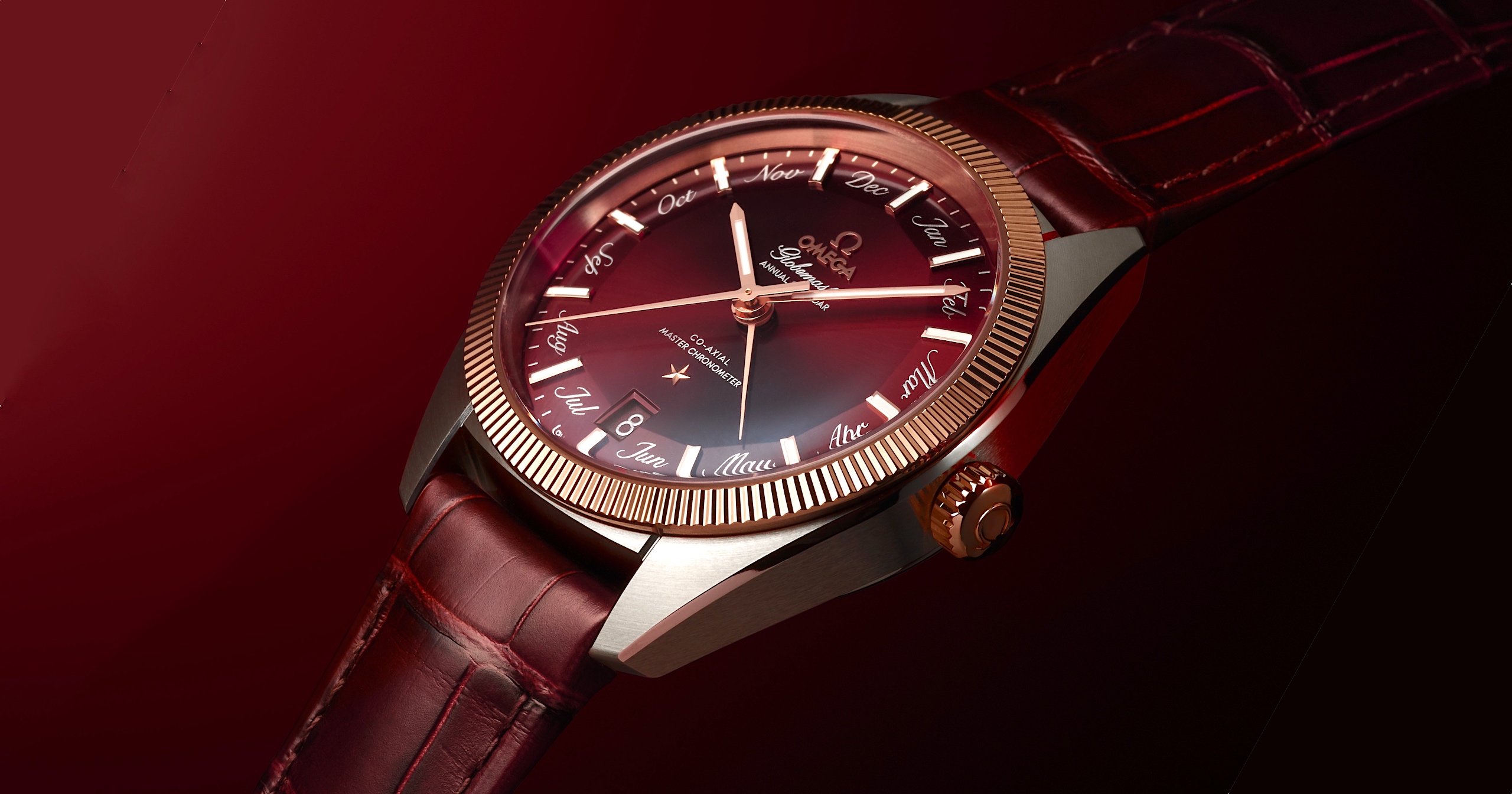 Omega Globemaster Annual Calendar 2021 - cover