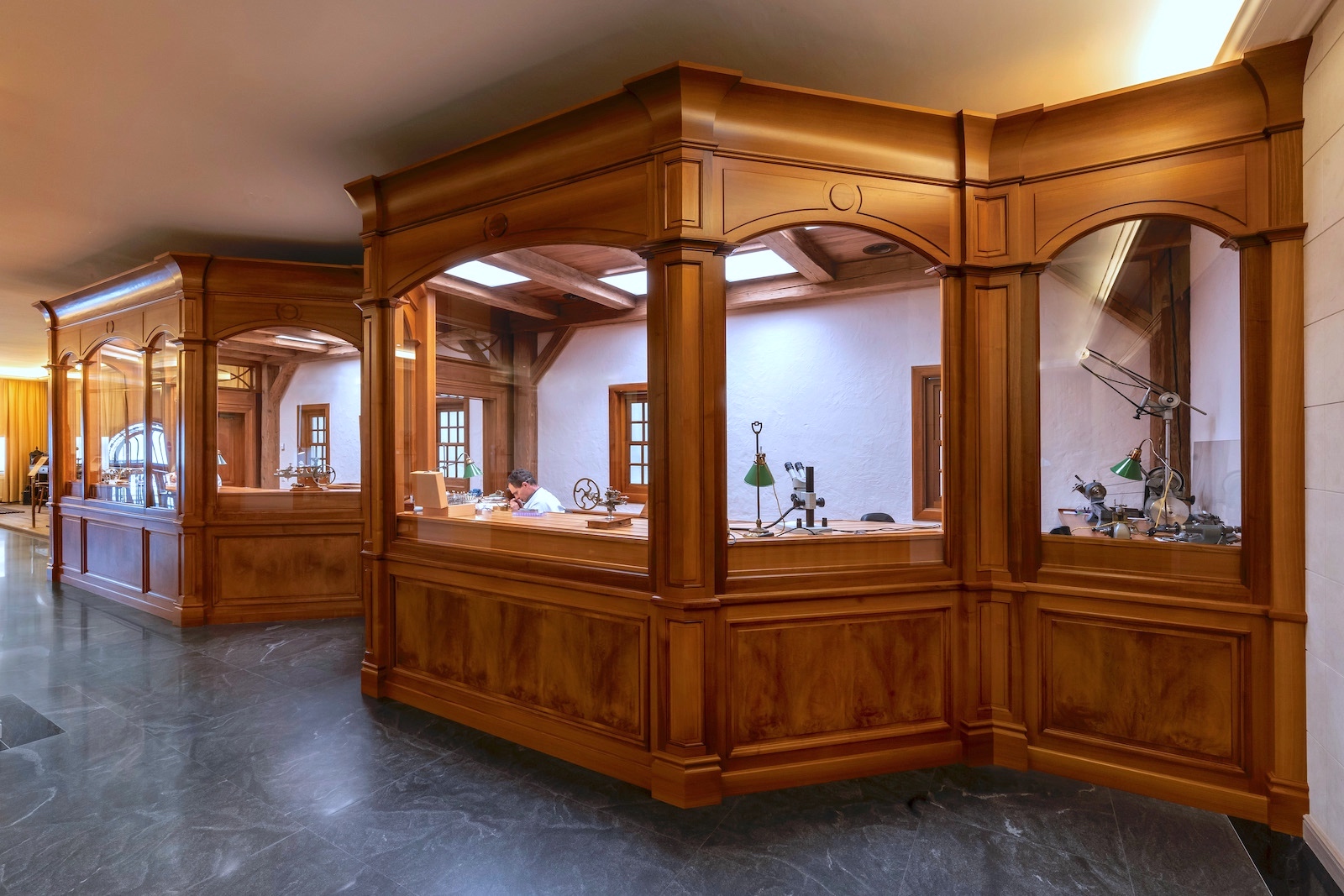 Patek Philippe Museum - planta baja, restauración