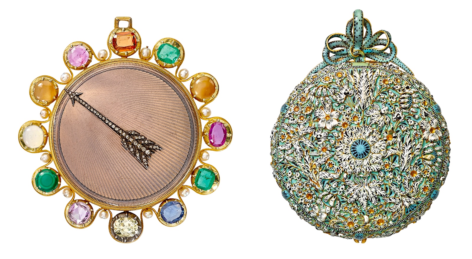 Patek Philippe Museum - reloj táctil y Les vertus théologales