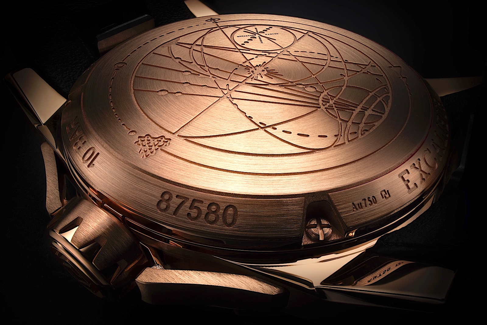 Roger Dubuis Excalibur Dr. Woo Monotourbillon - caseback