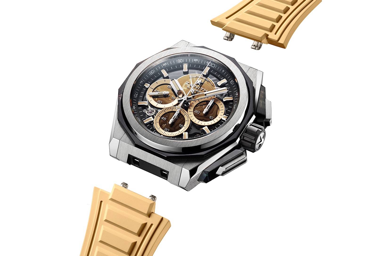 Zenith DEFY Extreme Desert - strap system 2