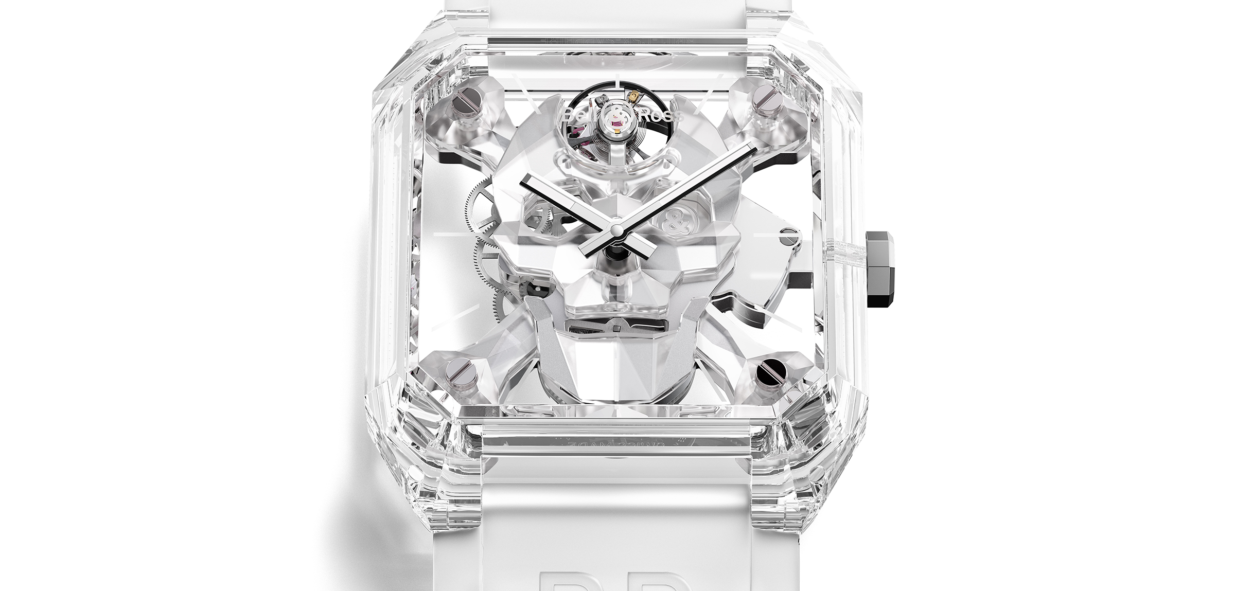 Bell & Ross BR 01 Cyber Skull Sapphire