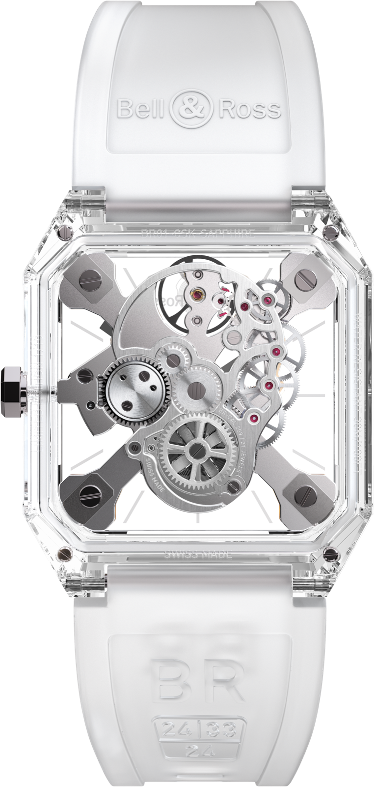 Bell & Ross BR 01 Cyber Skull Sapphire