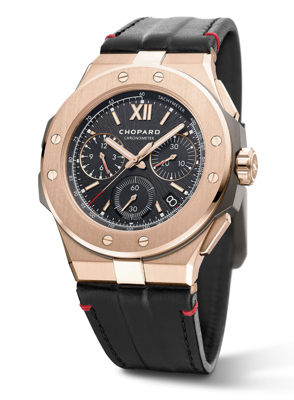 Chopard Alpine Eagle XL Chrono, en oro ético y titanio ceramizado