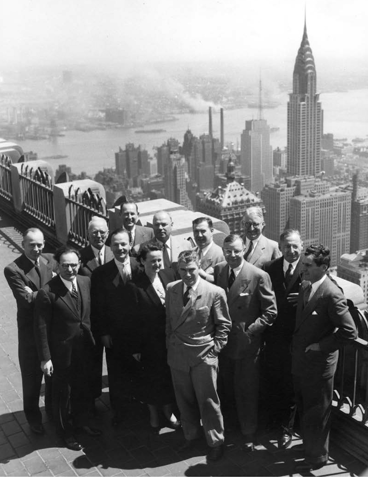 Henri Stern en el Rockefeller Center - New York