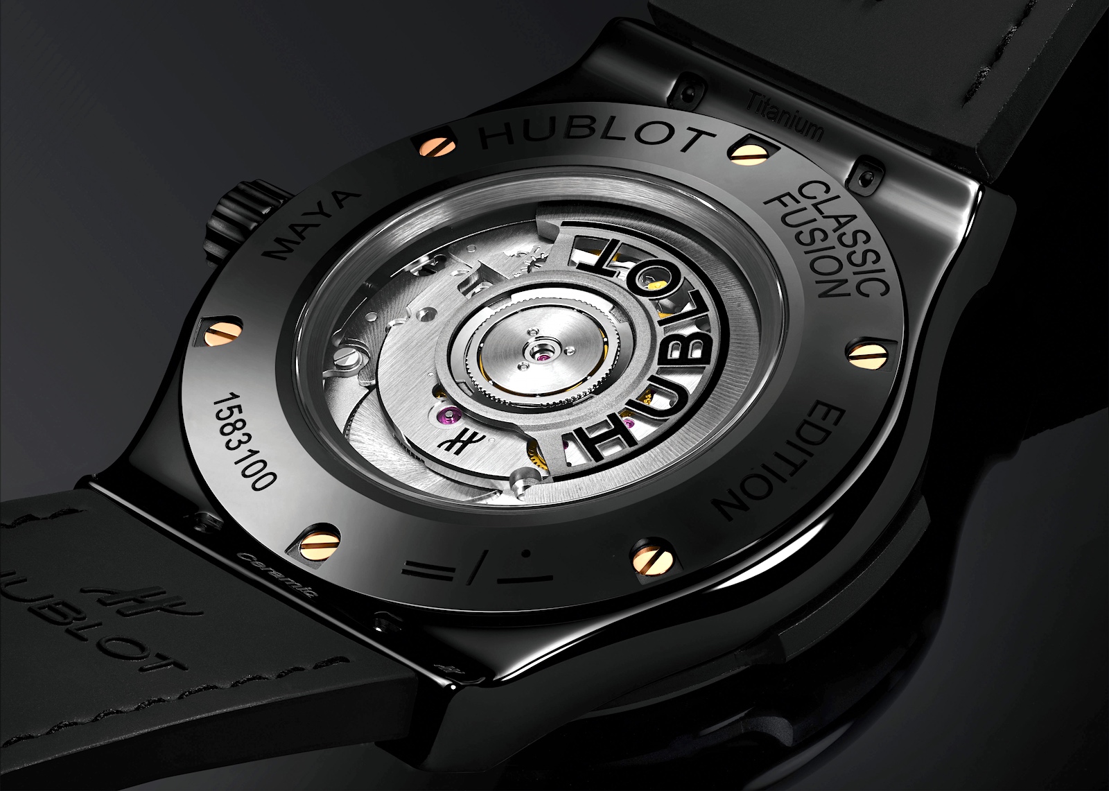 Hublot Classic Fusion Maya - caseback