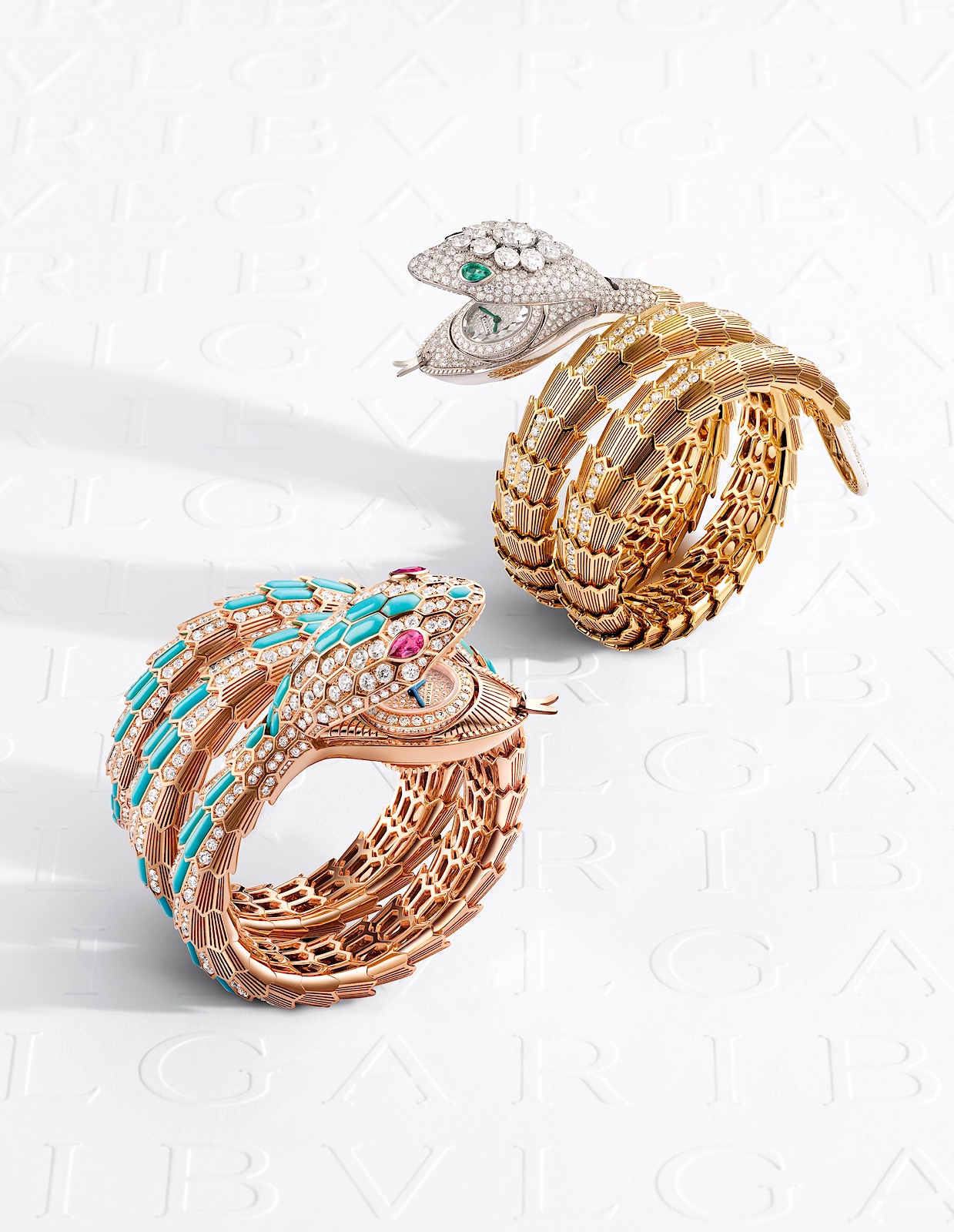 Bvlgari en la LVMH Watch Week 2022 - Serpenti Misteriosi duo