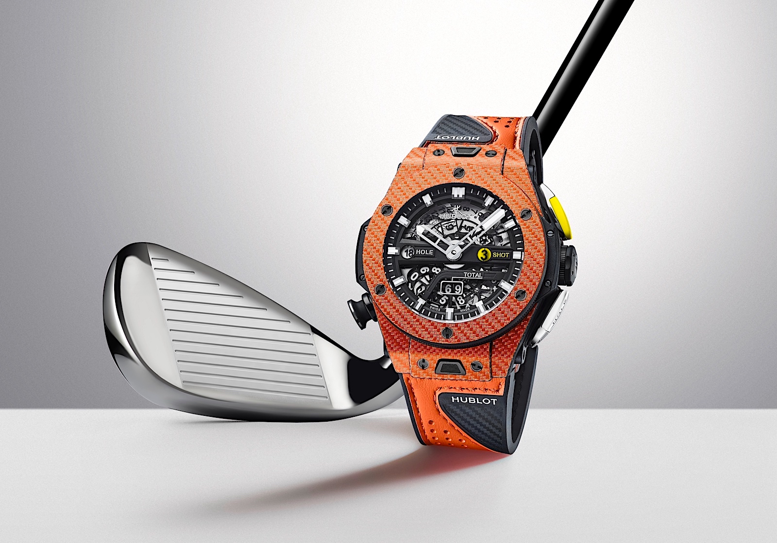 Hublot Big Bang Unico Golf Orange Carbon - art