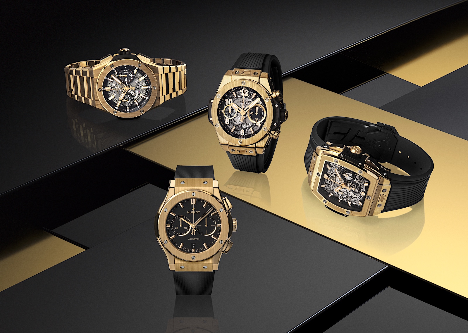Hublot Yellow Gold Collection