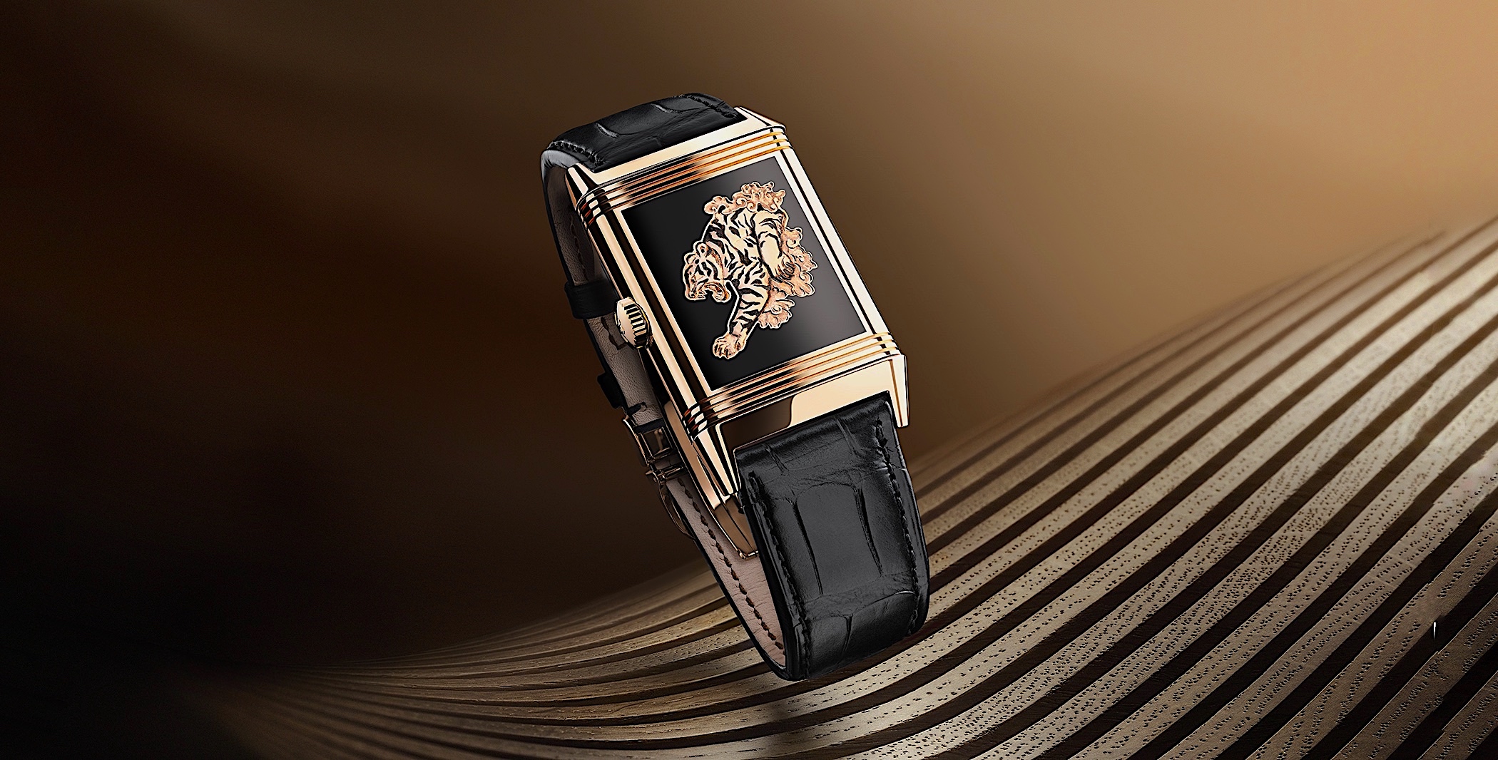 Jaeger-LeCoultre Reverso Tribute Enamel Tiger - cover