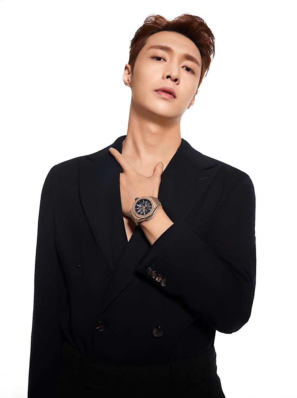 Lay Zhang - Hublot Big Bang Integral King Gold 2