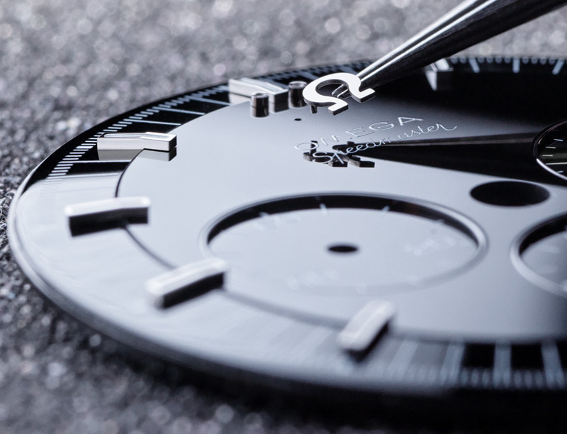 Omega Speedmaster Calibre 321 Canopus Gold - onyx dial