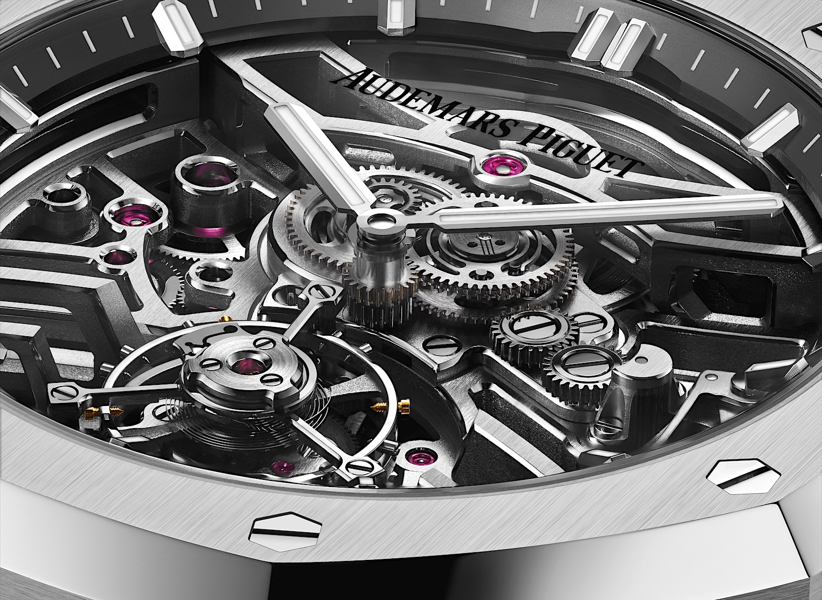Royal Oak Selfwinding Flying Tourbillon Openworked 2022 - detail