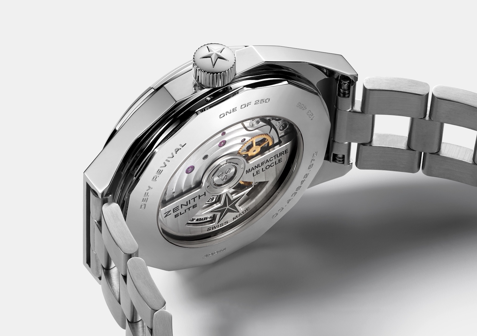 Zenith Defy Revival A3642 - caseback