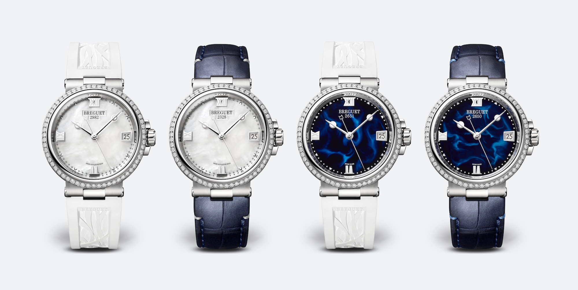 Breguet Marine Dame 9518ST quartet